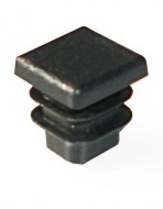 Заглушка пластик 15х15 мм (черная)